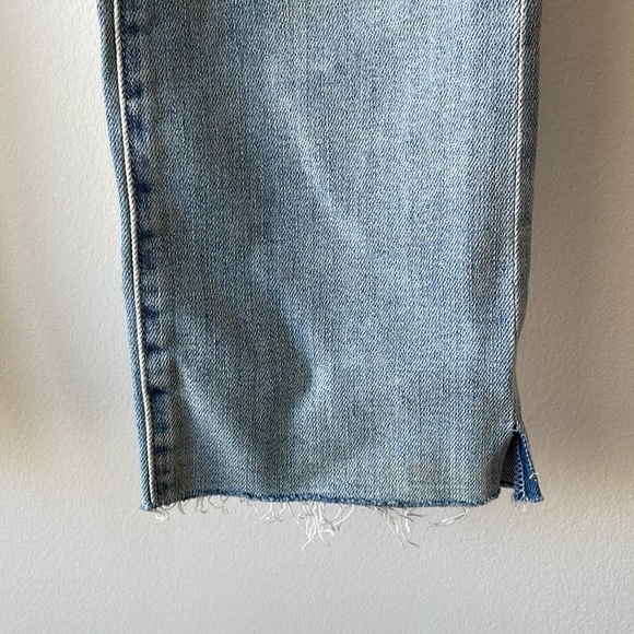 MOTHER Light Blue Cropped Jeans - Picture 8 of 9